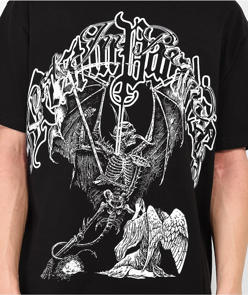 Rest Paradise Dragon bones Black T-Shirt