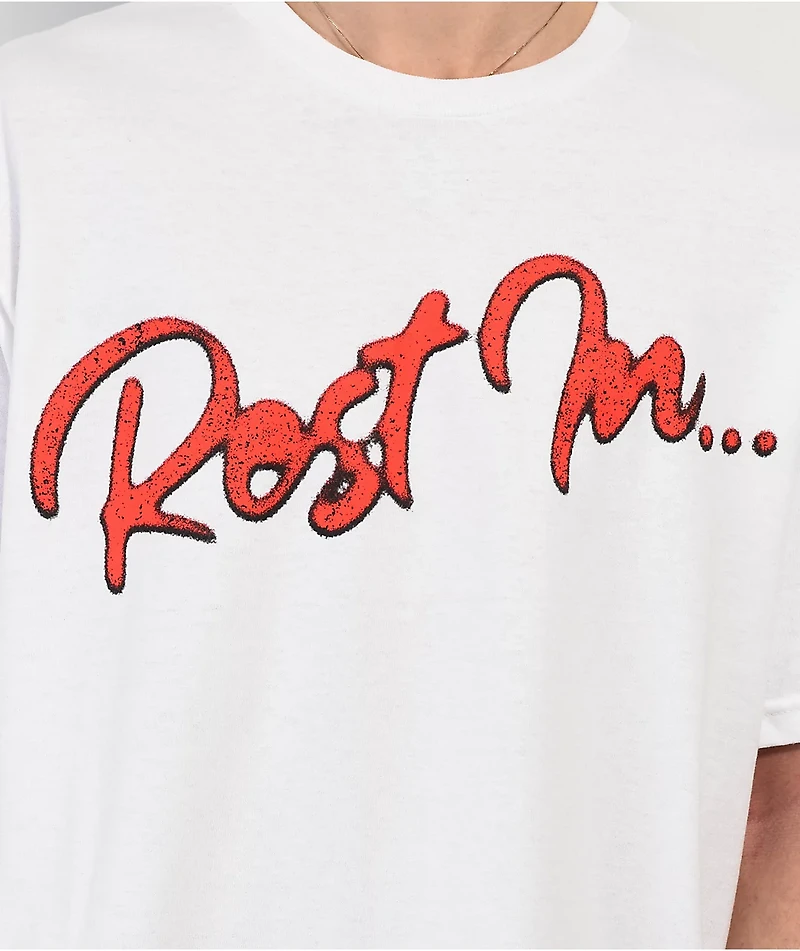 Rest Paradise Kisses White T-Shirt