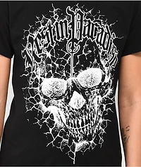 Rest Paradise by Anuel AA Skull Black T-Shirt