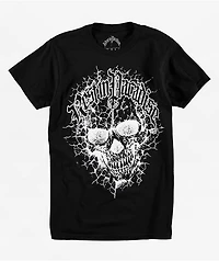 Rest Paradise by Anuel AA Skull Black T-Shirt
