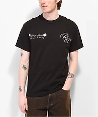 Rest Paradise by Anuel AA Wings Black T-Shirt