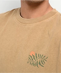 Rhythm Fern Brown Vintage Wash T-Shirt