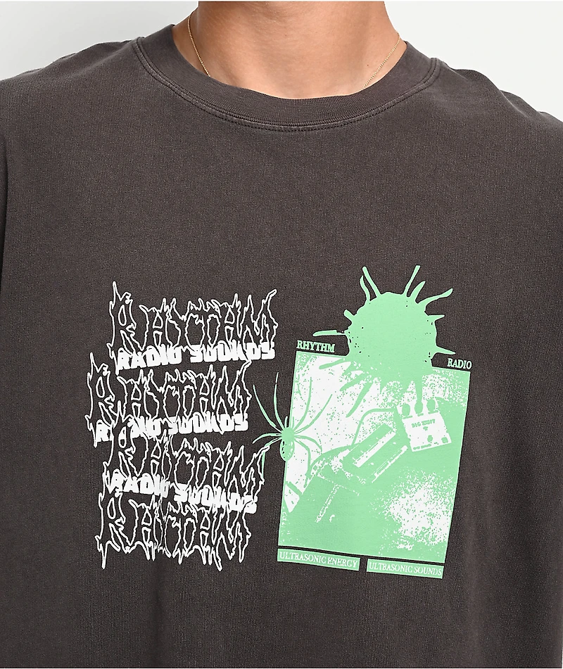 Rhythm Fuzz Black Vintage Wash T-Shirt
