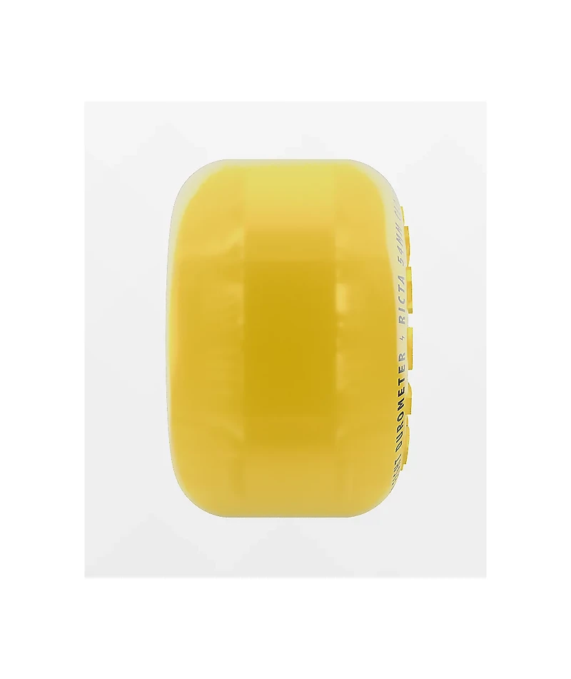 Ricta Clouds 54mm 78a Yellow & Black Cruiser Skateboard Wheels