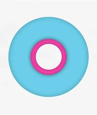 Ricta Clouds 54mm 92a Blue & Pink Skateboard Wheels
