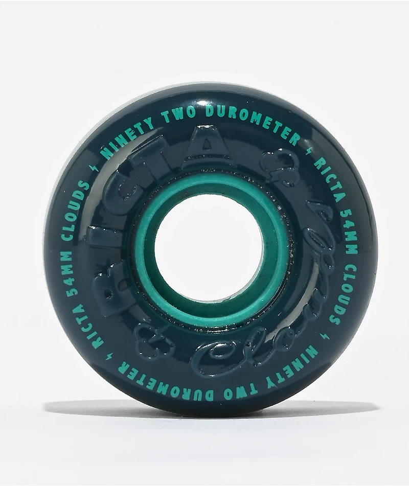 Ricta Clouds 54mm 92a Navy Skateboard Wheels