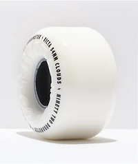 Ricta Clouds 54mm 92a White and Black Skateboard Wheels