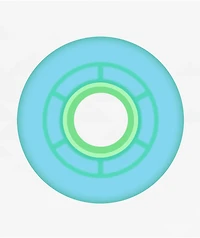 Ricta Clouds 55mm 78a Iridescent Blue Crusier Skateboard Wheels