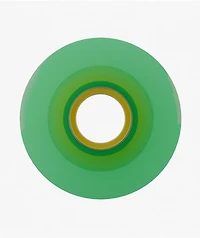 Ricta Clouds 55mm 78a Transparent Green & Yellow Cruiser Skateboard Wheels