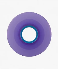 Ricta Clouds 55mm 78a Transparent Purple & Blue Cruiser Skateboard Wheels