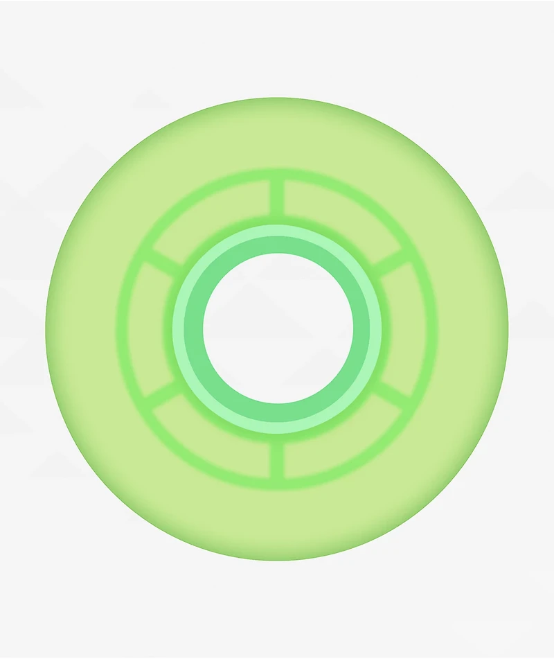 Ricta Clouds 57mm 78a Green Clear Cruiser Skateboard Wheels