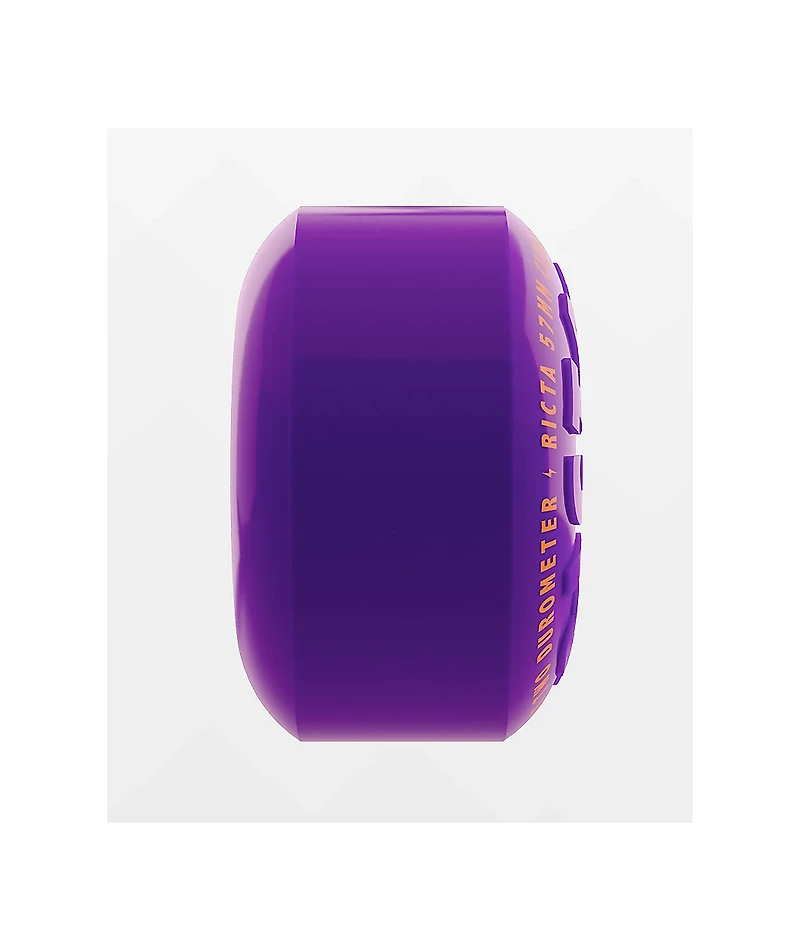 Ricta Clouds 57mm 92a Purple & Orange Cruiser Skateboard Wheels