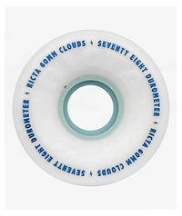 Ricta Clouds 60mm 78a White Skateboard Wheels