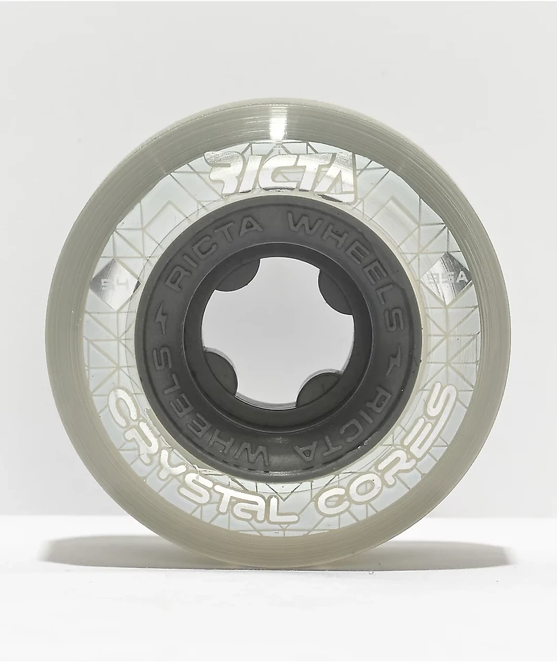 Ricta Crystal Cores 54mm 95a Grey Skateboard Wheels