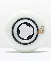 Ricta Speedrings Slim 52mm 99a White Skateboard Wheels