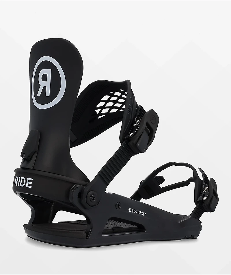 Ride C-2 Black Snowboard Bindings 2024