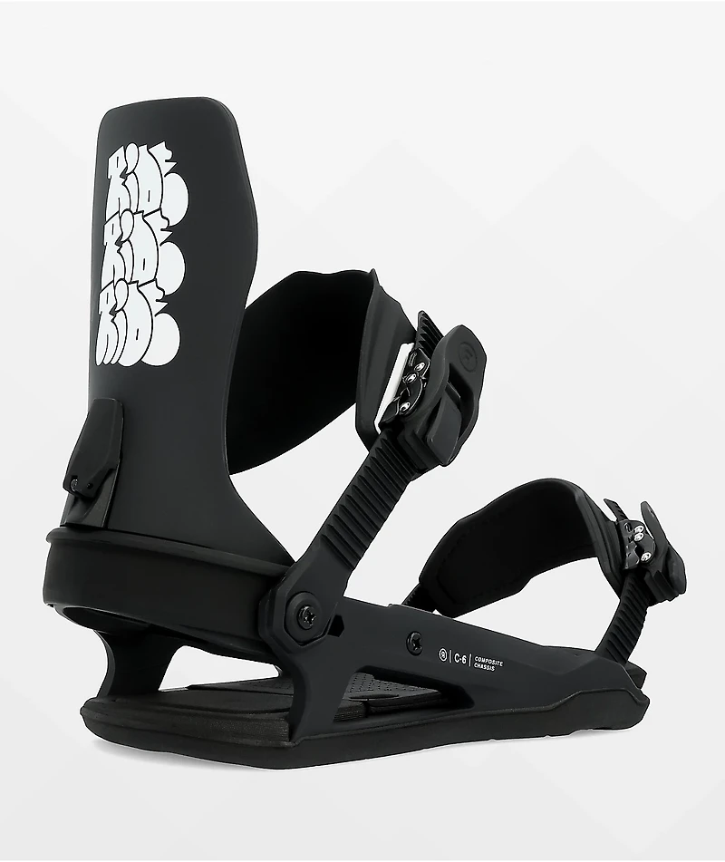 Ride C-6 Tag Snowboard Bindings 2024