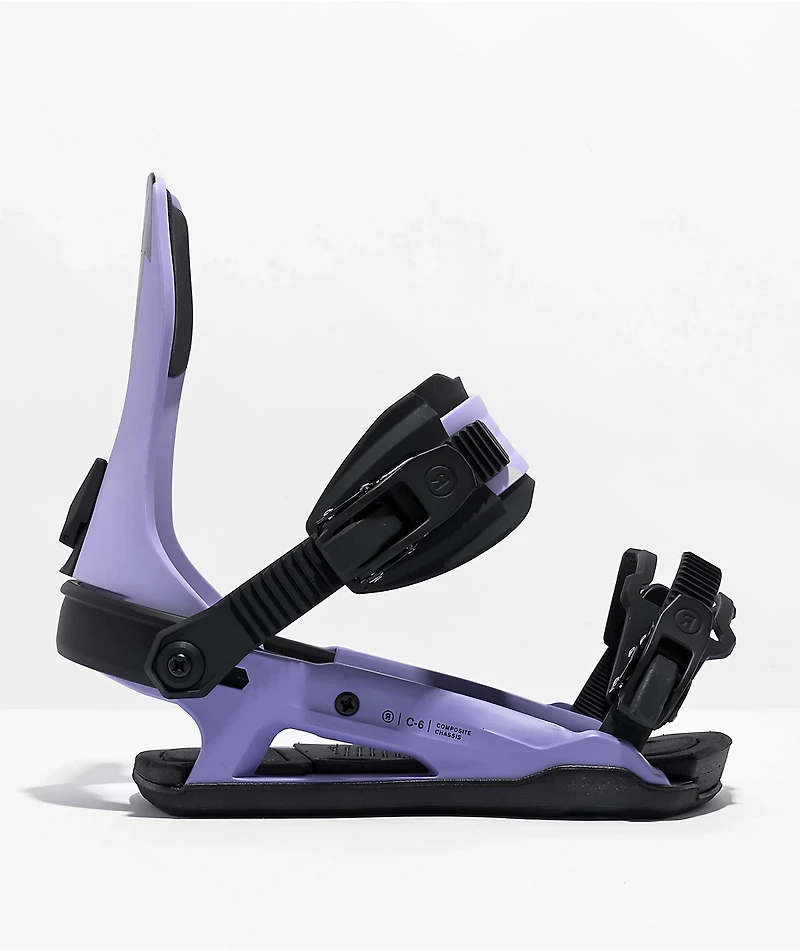 Ride C-6 Violet Snowboard Bindings