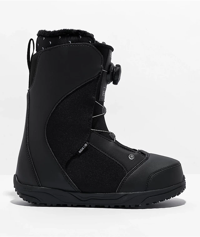 http www.zumiez.com ride-anthem-boa-black-snowboard-boots.html Women's Stomp Boa 2025 The Anthem is made for progression RIDE Anthem Snowboard Boots 2023