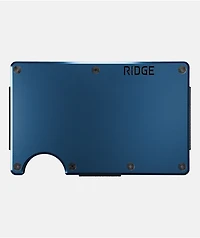 Ridge Alpine Navy Metal Cardholder Wallet