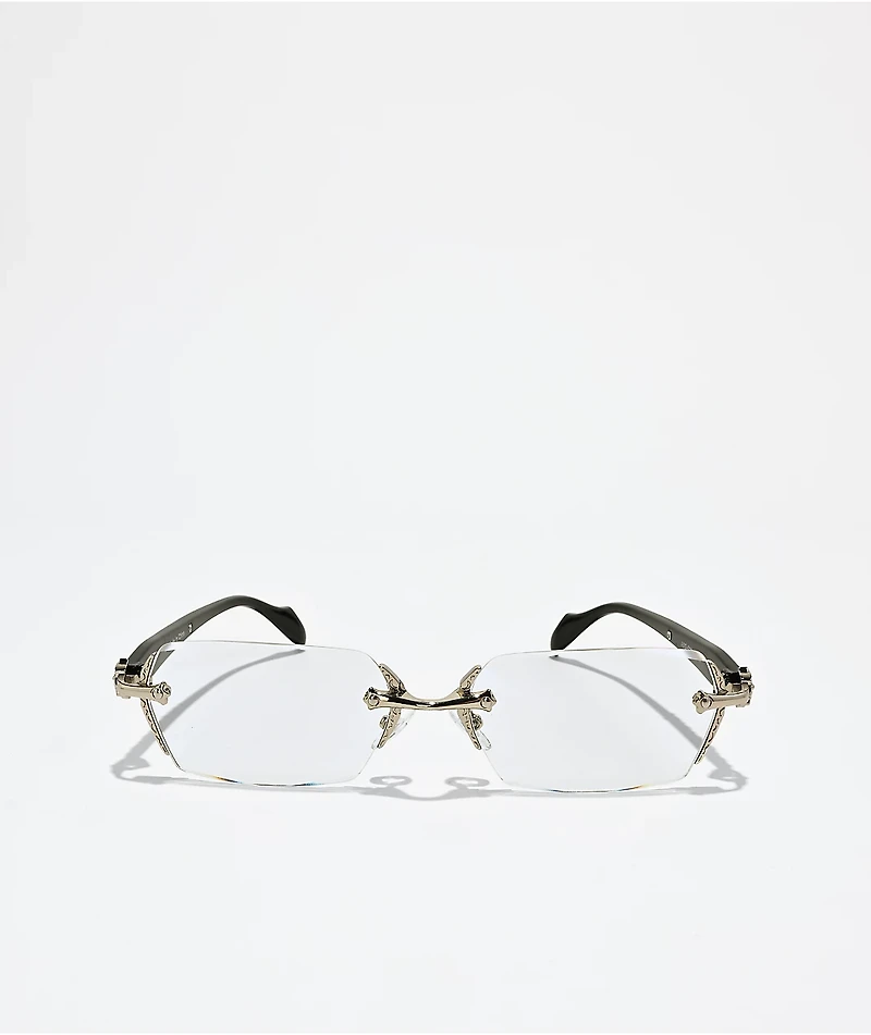 Rimless Embellished Glasses