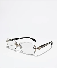 Rimless Embellished Glasses