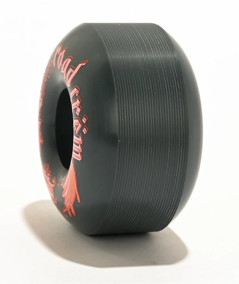 Road Crew Tiki Talk 58mm 99a Black & Grey Skateboard Wheels