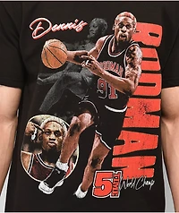Rodman Apparel 5X World Champion Black T-Shirt
