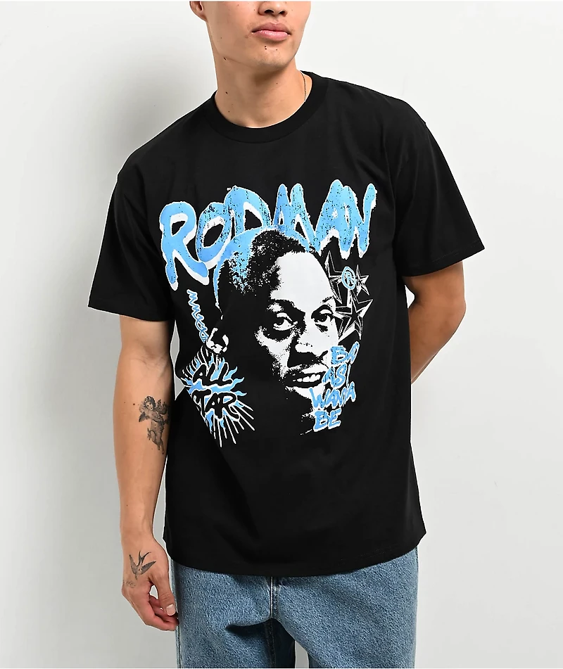 Rodman Apparel All Star Black T-Shirt