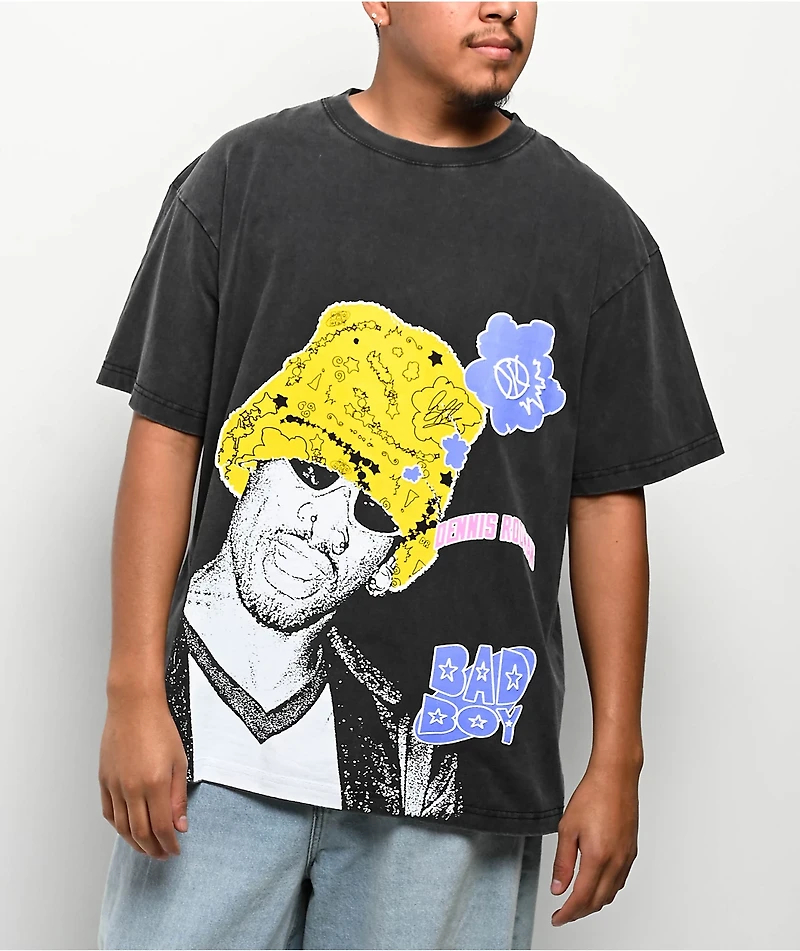 Rodman Apparel Bucket Hat Club Black Wash T-Shirt