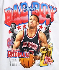 Rodman Apparel Detroit Bad Boy White T-Shirt