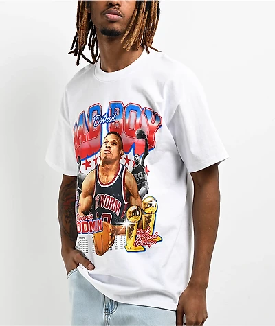 Rodman Apparel Detroit Bad Boy White T-Shirt