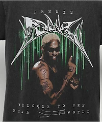 Rodman Apparel Digital Rain Black Wash T-Shirt