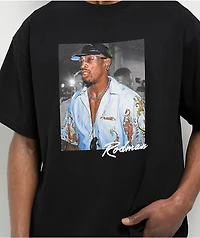 Rodman Apparel Signature Photo Black T-Shirt