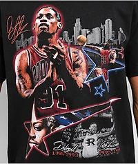 Rodman Apparel Star Skyline Black T-Shirt
