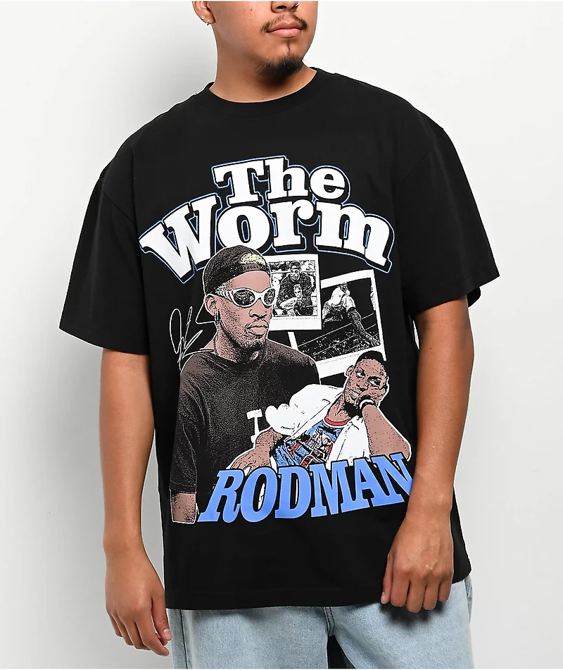 Rodman Apparel The Worms Hour Black T-Shirt
