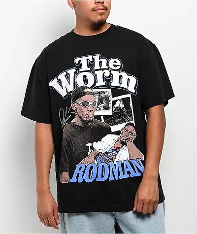Rodman Apparel The Worms Hour Black T-Shirt