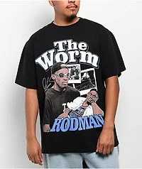 Rodman Apparel The Worms Hour Black T-Shirt