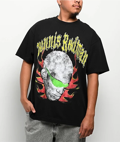 Rodman Apparel Throwing Stars Black T-Shirt