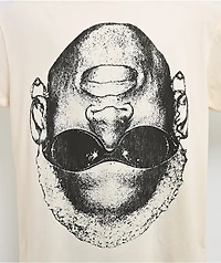 Rodman Apparel Upside Down Cream T-Shirt