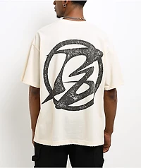 Rodman Apparel Upside Down Cream T-Shirt