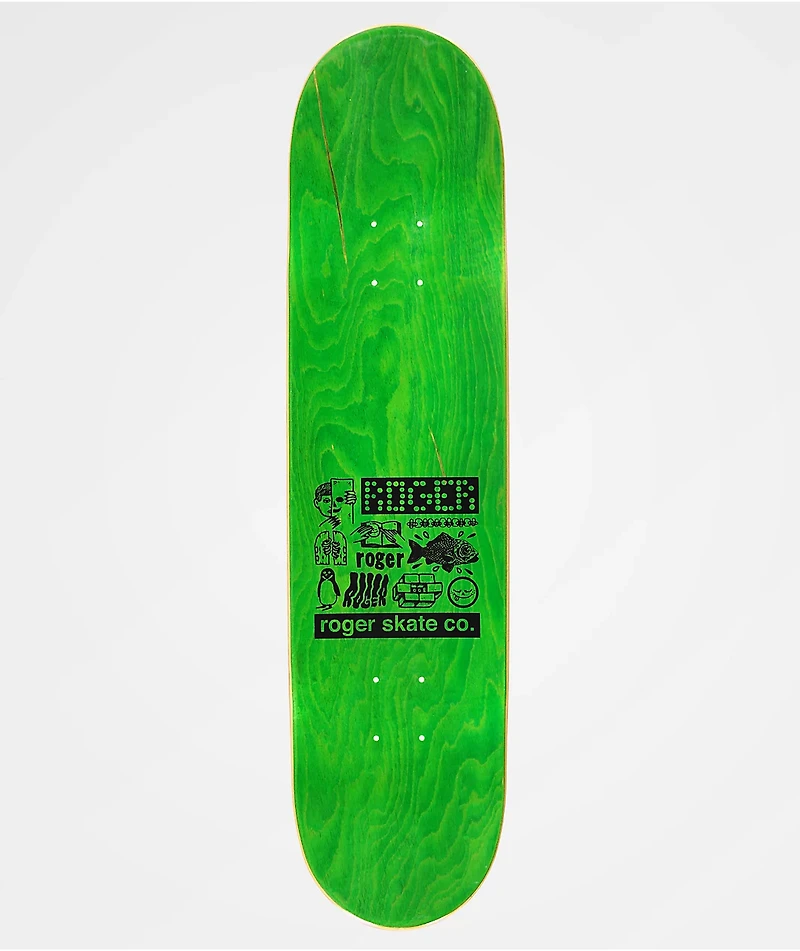 Roger Half 8.0" Skateboard Deck