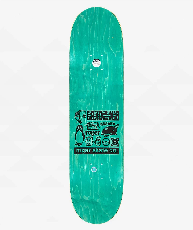 Roger Skate Co. Amelio Sunset 8.25" Skateboard Deck
