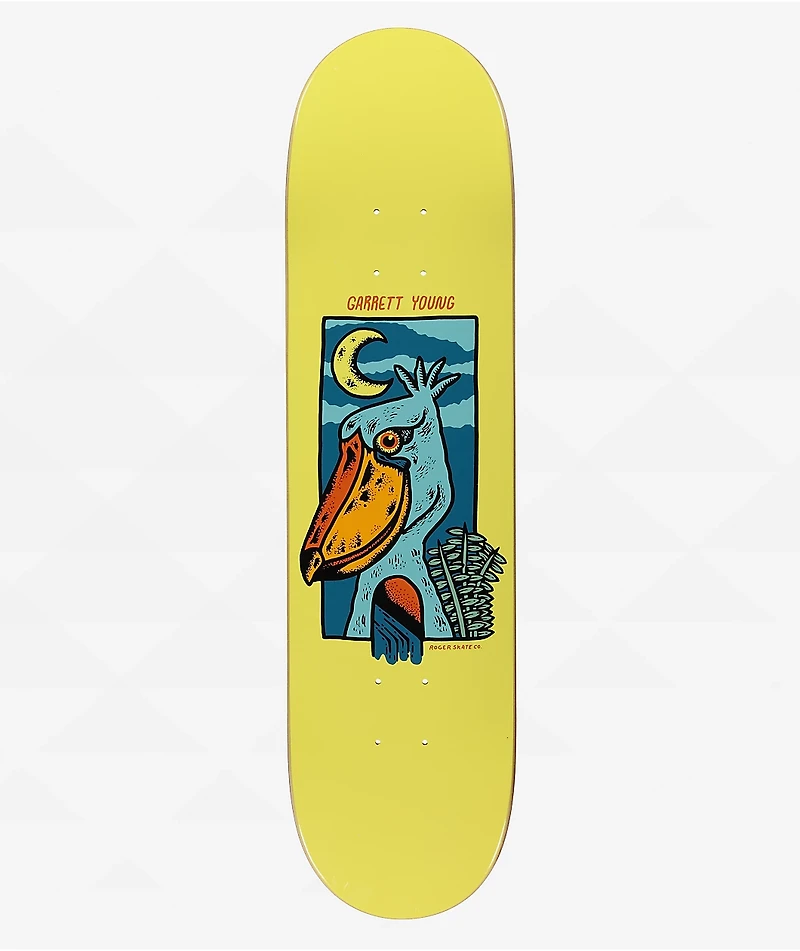 Roger Skate Co. Young Waterfall 8.0" Skateboard Deck