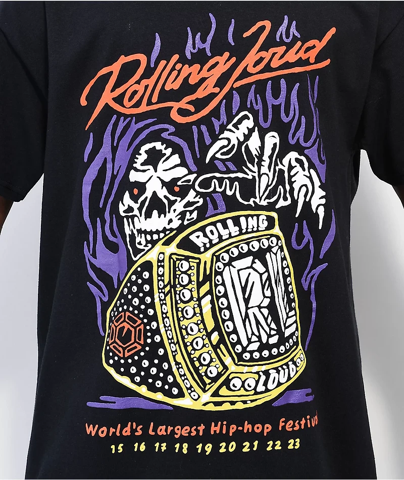 Rolling Loud Champs Black T-Shirt