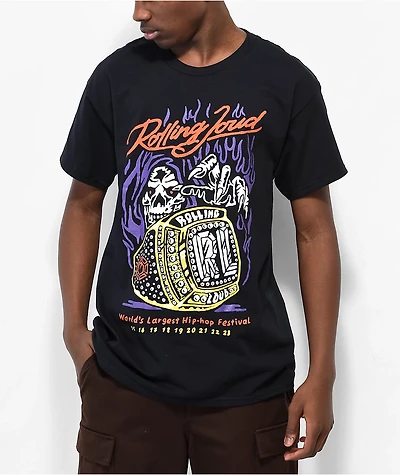 Rolling Loud Champs Black T-Shirt