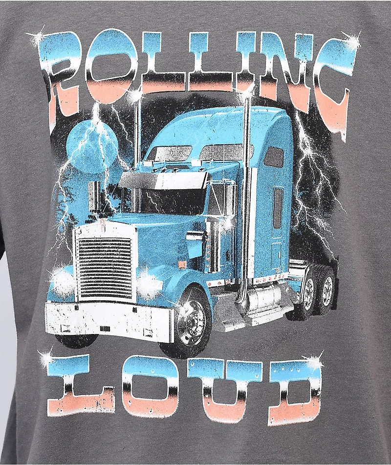 Rolling Loud Truckin Charcoal T-Shirt