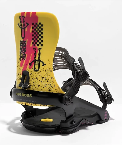 Rome 390 Boss Artifact Snowboard Bindings 2023