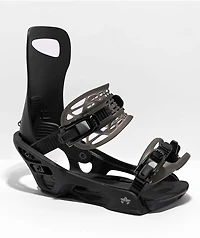 Rome Slice Black Snowboard Bindings 2023