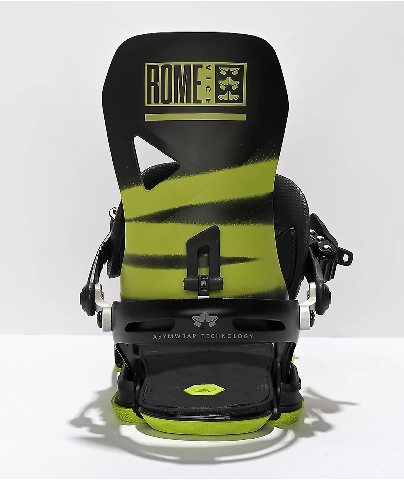 Rome Vice Acid Black Snowboard Bindings 2022